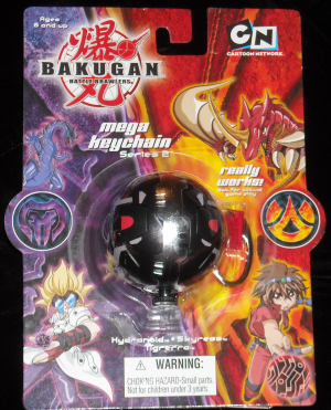Dual Hydranoid Keychain Packaging Series 2 Bakugan Keychains